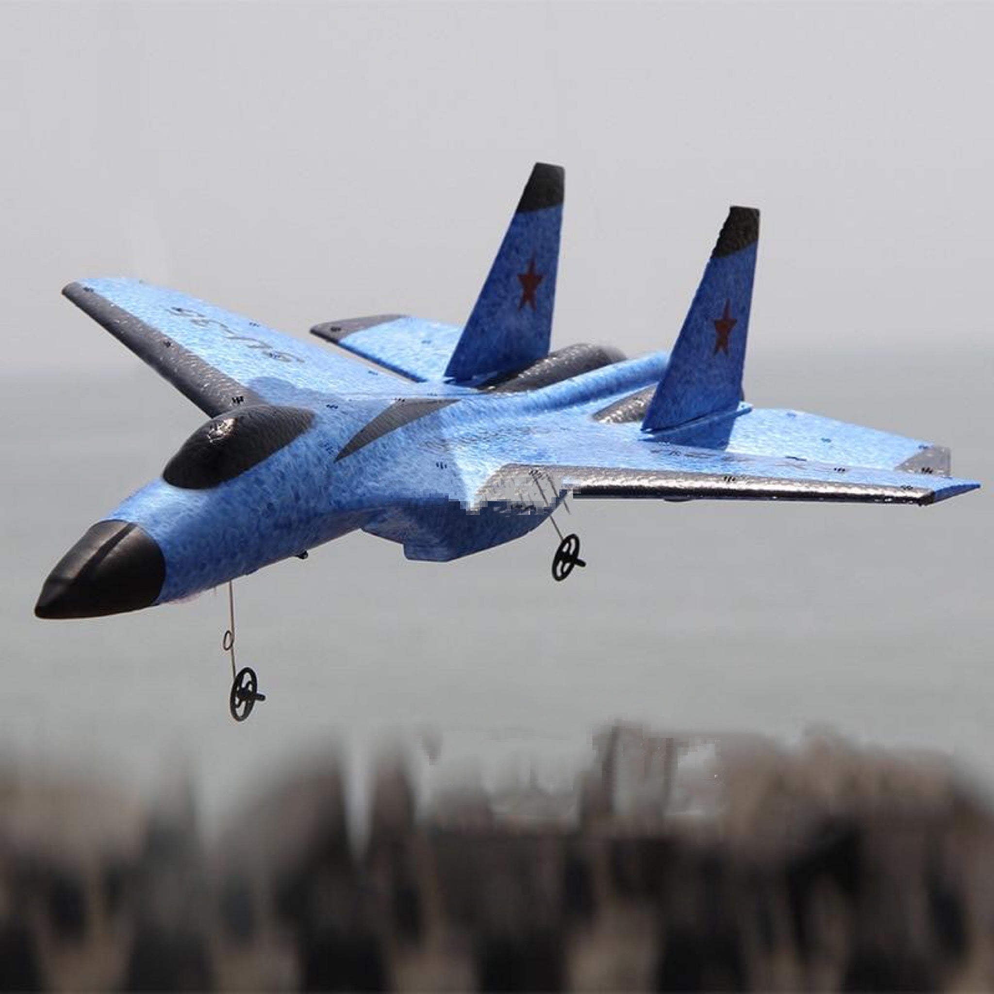 Avião 2.4g Controle Remoto Su-35 Planador Brinquedo Crianças