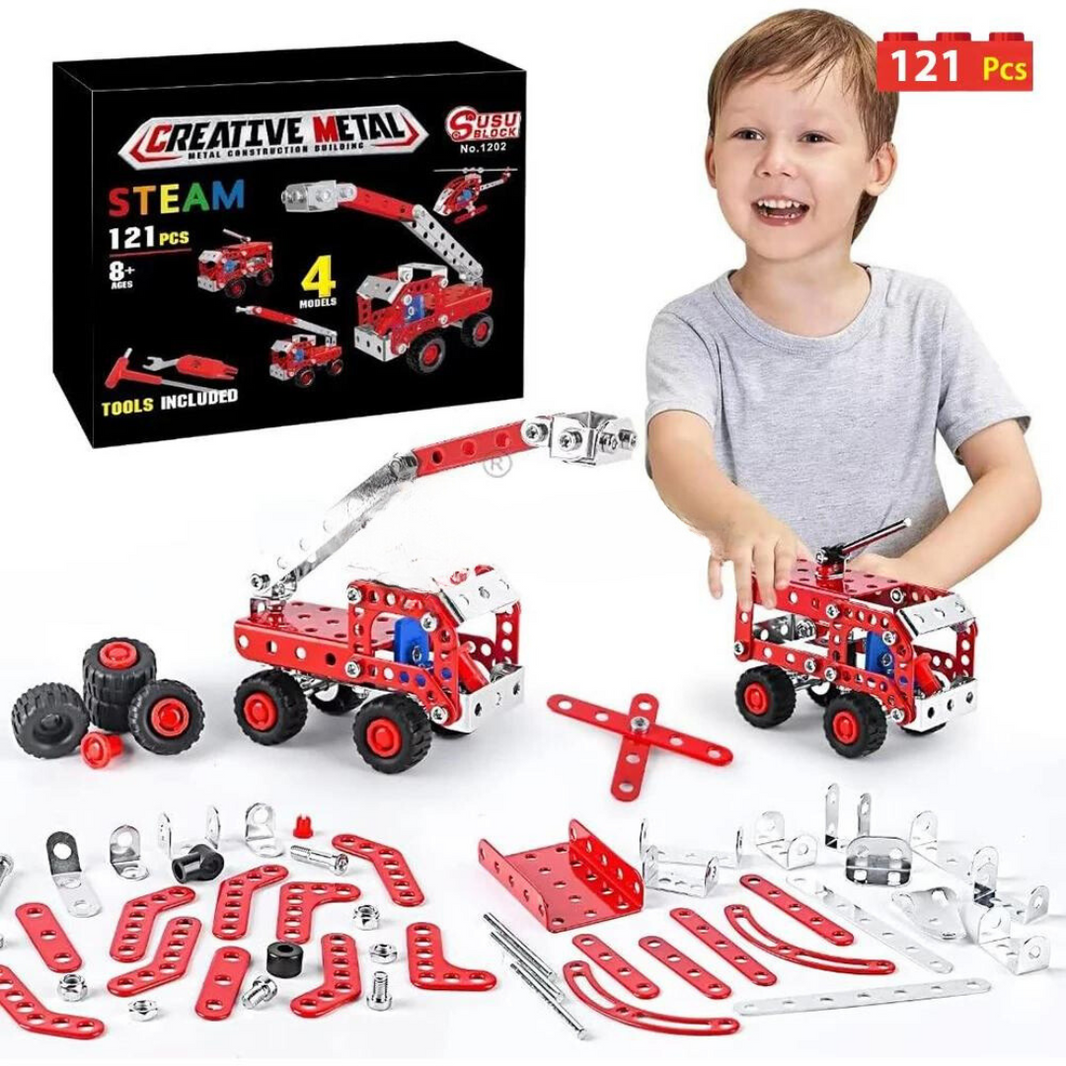 Kit Engenheiro Kids 4x1 em Metal