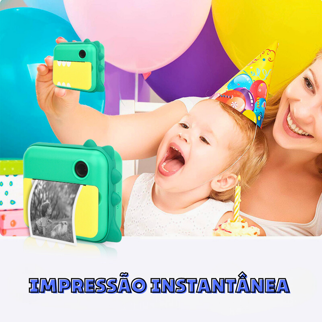 Câmera de Impressão Instantânea Kids