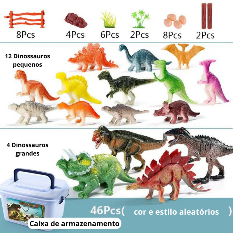 Mundo Dino - Caixa de Dinossauros