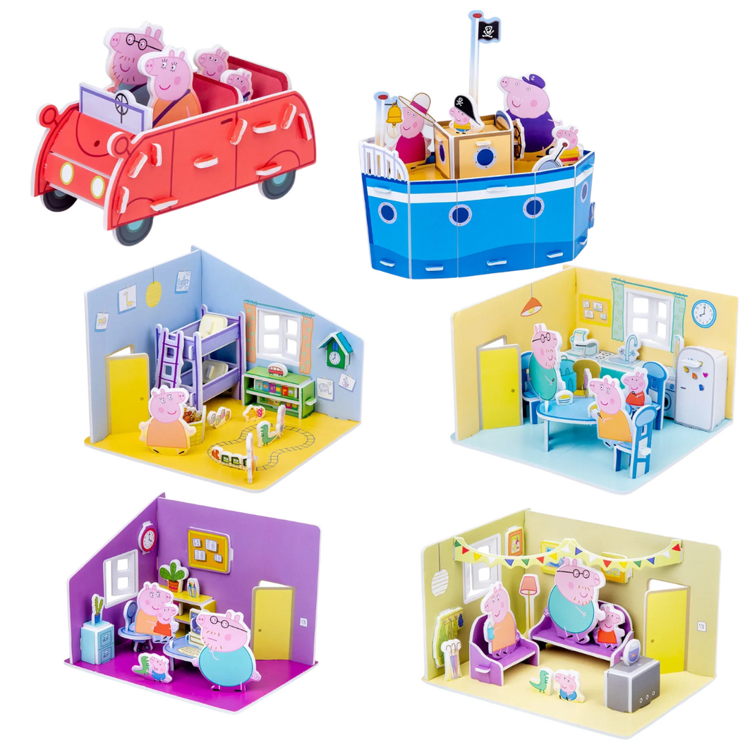 Coleção Completa Peppa Pig 3D