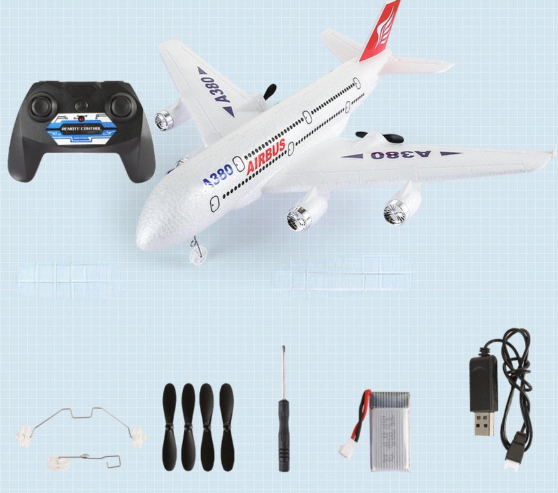 Avião de Controle Remoto Airbus com LED