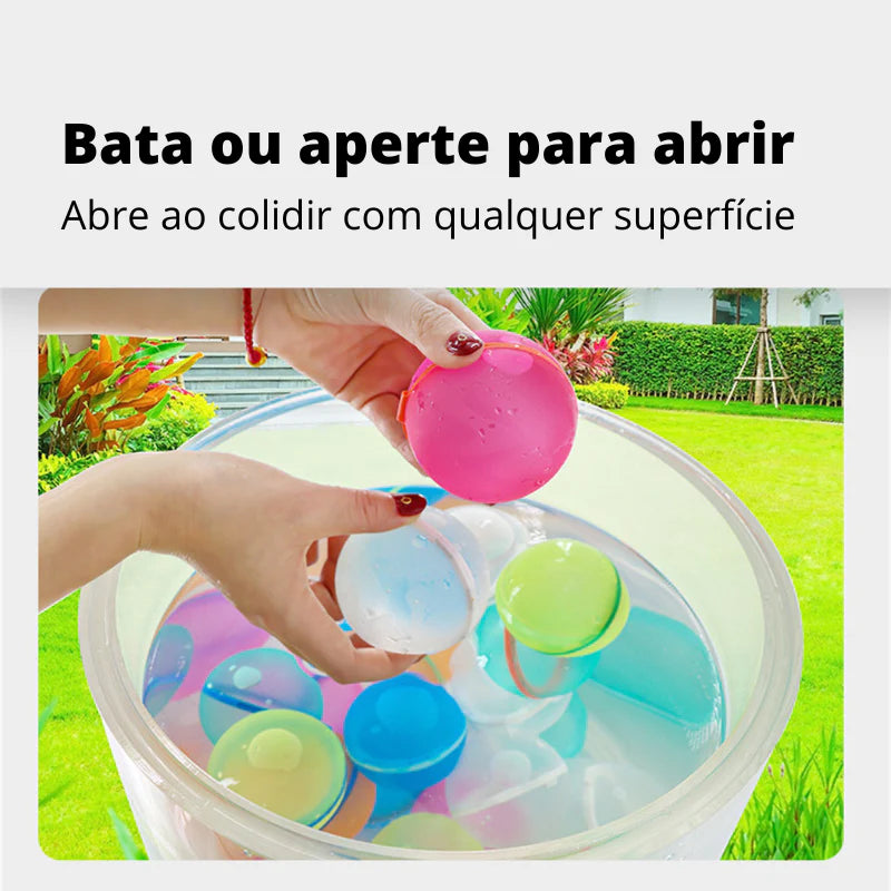 Splash - Bola Mágica de Água Reutilizável