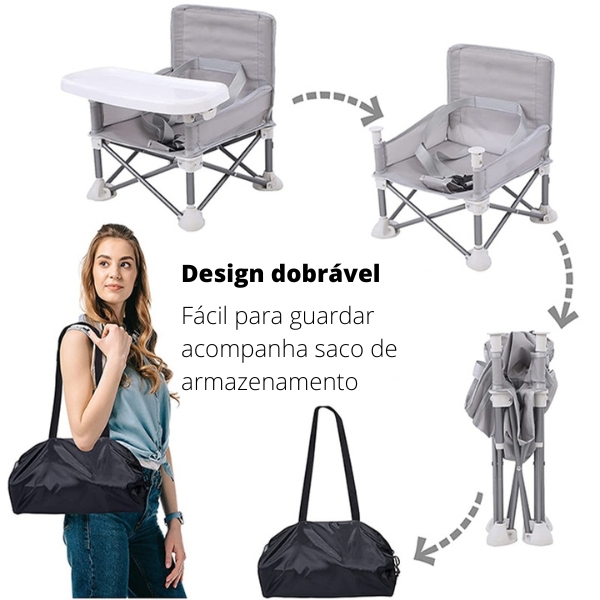 Cadeirinha Multifuncional Portátil