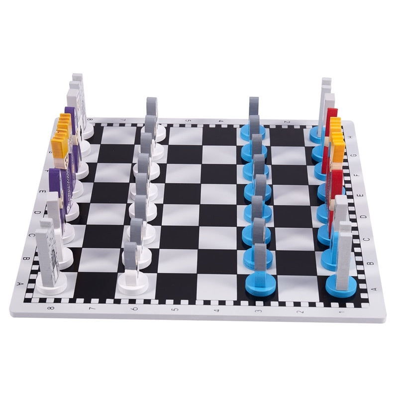 Tabuleiro de xadrez infantil, brinquedo de xadrez de desenho animado fino  acabamento Estética clássica sem rachaduras Sensação confortável para  aprendizado precoce(Xadrez internacional)