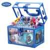 Maleta De Maquiagem Infantil Disney Frozen + Kit De Pincéis