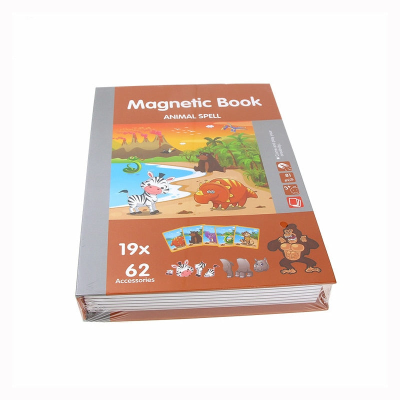 Livro Mágico Magnético Montessori