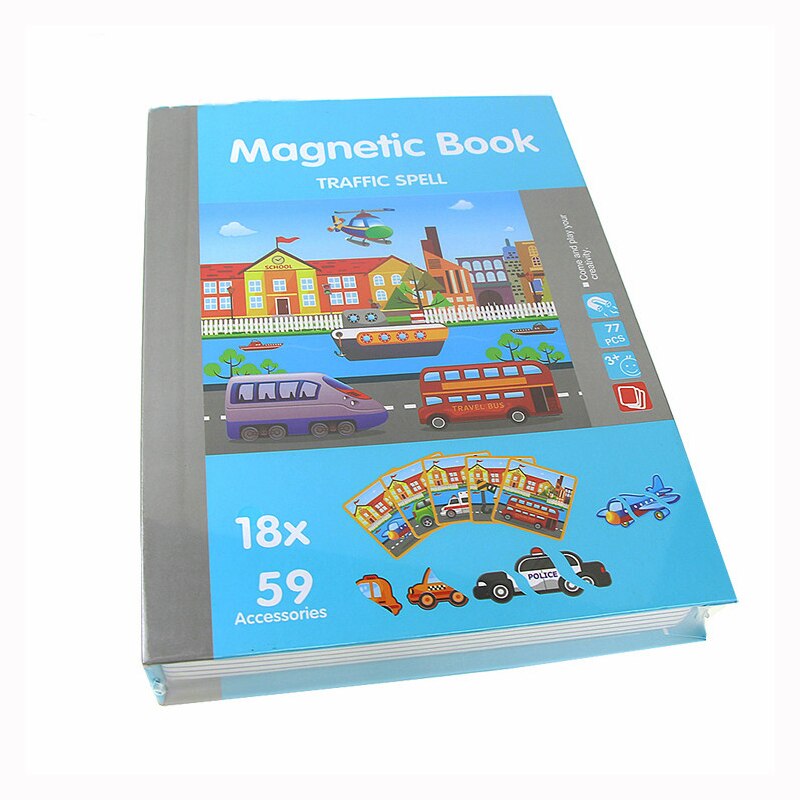 Livro Mágico Magnético Montessori