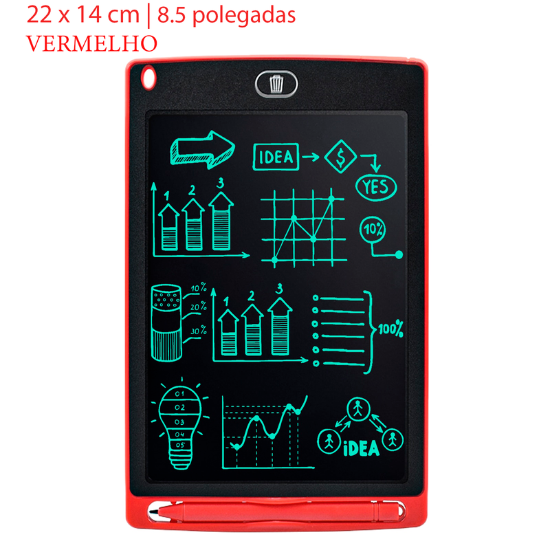 Lousa Mágica Tablet LCD Interativo Infantil