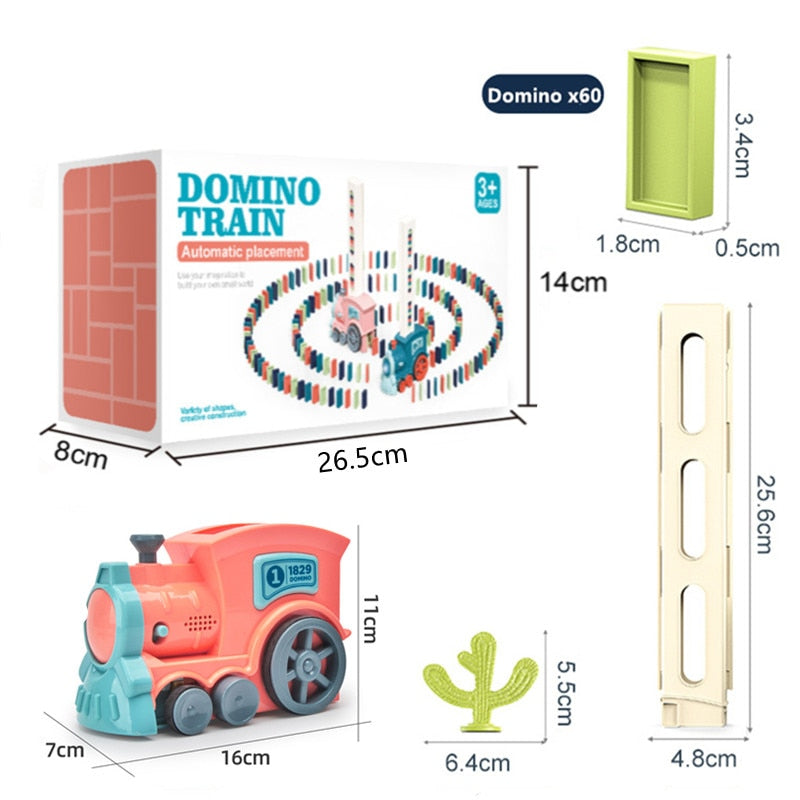 Trem Elétrico De Dominos Automatizado