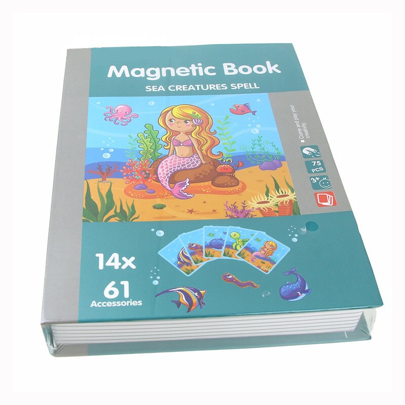 Livro Mágico Magnético Montessori