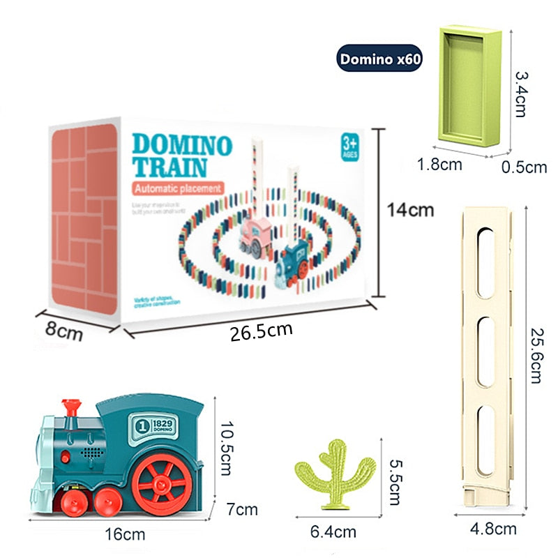 Trem Elétrico De Dominos Automatizado