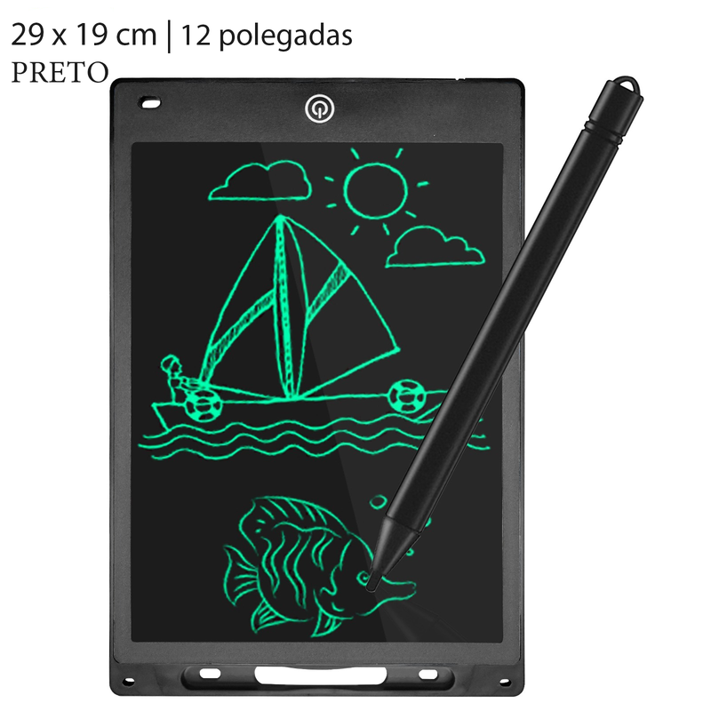 Lousa Mágica Tablet LCD Interativo Infantil