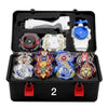 Kit De Beyblade 11 Peças Maleta Completa