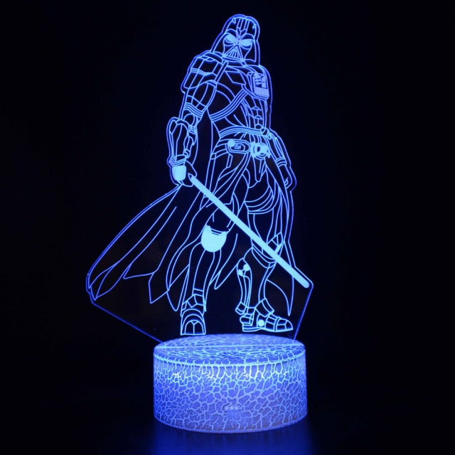 Luminária de Mesa Led 3D Star Wars